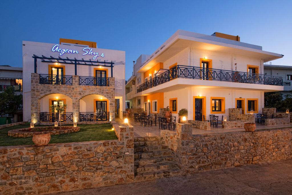 Aegean Sky Hotel-Suites Малиа Экстерьер фото